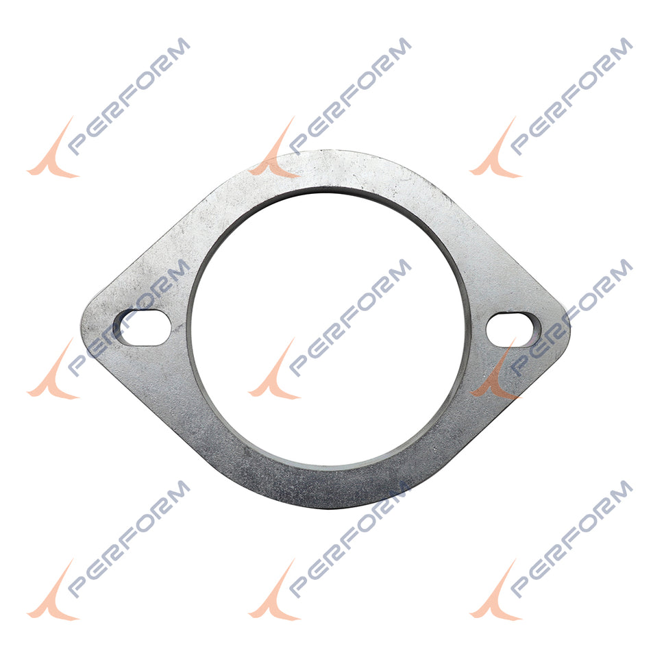 Universal  ID 77mm 2 Bolts Flange for Round Tube